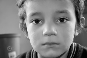 Fotografía niños en la pobreza