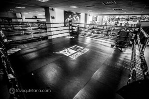 Fotografía documental en club de boxeo